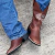 BOTA TEXANA TEX TEAM COURO LEGÍTIMO EUA - DALLAS