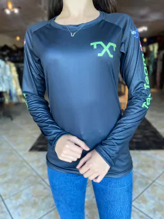 CAMISETA TERMICA TEX TEAM PRETA TXT