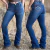 Calça Tex Team Premium Feminina Flare - Blue Texas - comprar online