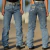 Calça Cowboy 120X Bruta 100% Bordada Marmorizada - X-2 - comprar online