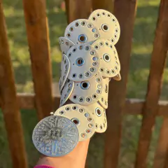 CINTO MEDALHÃO MARINA - BRANCO