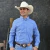 CAMISA RODEO FARM MASC ML XADREZ - AZUL CLARO