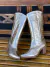 BOTA WESTERN BICO FINO METALIZADA - DOURADA - Country Style | Loja Online de Moda Country Masculina e Feminina