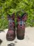 BOTA TEXANA TEX TEAM INF - FLORAL AZUL na internet