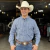 Camisa Rodeo Farm Xadrez Masc Ml Azul/Preta - 002 - comprar online