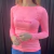 CAMISETA TÉRMICA FEM UV50 ML - UVF001 - ROSA BLUSH