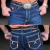 CALÇA GUSTAVO TEX TEAM MASC BORDADA - LARANJA - comprar online