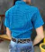 CAMISETE FEMININA COUNTRY WAY AZUL CLARO MANGA CURTA - comprar online