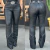 Calça Consciência Jeans Flare em Couro PU Preto - 22986 - comprar online