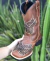 BOTA TEXANA FEM ASA LASER CARAMELO - comprar online