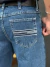 Calça Bill Way Masculina Bordada White L Stone - 014200 na internet