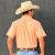 CAMISA TEXAS FARM MASC LISA LARANJA PESSEGO - CAC620 - comprar online