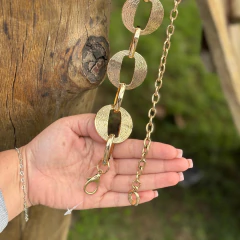 Cinto Gringa Dourado - CN268 - comprar online