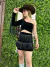 CONJUNTO DE FRANJA EM VELUDO AURORA - comprar online