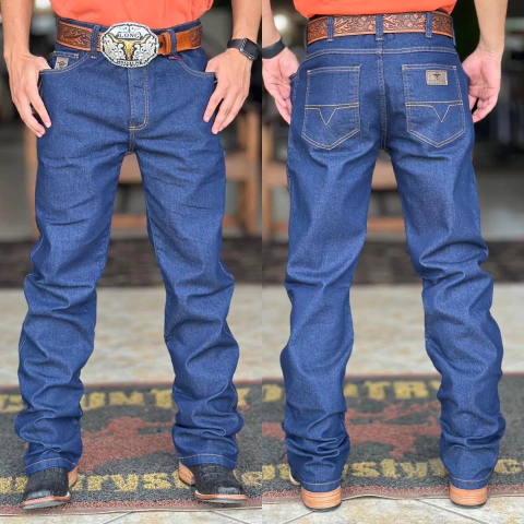 CALÇA RODEO FARM MASC PLUS SIZE COM ELASTANO AMACIADA - 041/056