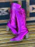 BOTA WESTERN BICO FINO METALIZADA - PINK - comprar online