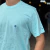 Camiseta Ox Horns Masculina Básica Azul Claro na internet