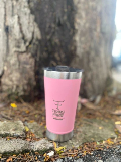 COPO TERMICO TEXAS FARM ROSA