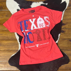Blusinha Texas Road Celeiro Vermelha
