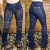 CALÇA FEMININA BILL WAY DETALHE CACTO - 701