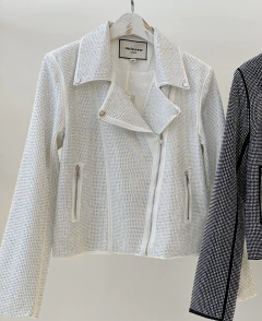 JAQUETA LUNA BLAZER BRILHANTE 9317 BRANCO