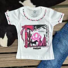 BLUSINHA OX HORNS INFANTIL FEM CREME - 5224