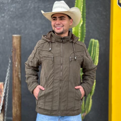 Jaqueta Masculina Verde Militar- HS2407 - comprar online