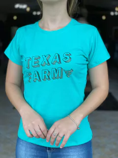 BLUSINHA TEXAS FARM VERDE ÁGUA - CF188