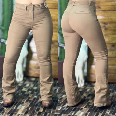 CALÇA BIOTIPO FLARE PETIT MARROM - 30297