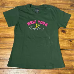 BLUSINHA THANKFIELD BABY LOOK VERDE MUSGO - 0184