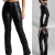 CALÇA SAWARY FLARE COURINO BLACK - 273630 - comprar online
