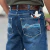 Calça Best Rodeio Masculina Bordada Azul - S704 na internet