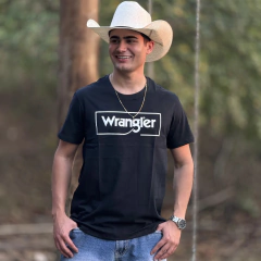 CAMISETA WRANGLER MASC PRETA - WM5500