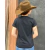 BLUSINHA BASIC TEX TEAM EUA - PRETA - comprar online