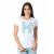 BLUSINHA BRANCA E AZUL TXC