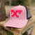 BONÉ TEX TEAM ROSA/PRETO TXT