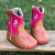 BOTA BABY GARRUTTI CAVALINHO PINK - 631