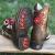 BOTA TEXANA INF GARRUTTI FLOR VERMELHA COM LUZ - 649