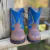BOTA BABY BIG BULL CAPUCINO / AZUL - 3B na internet