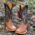 Bota Texana Goyazes Masculina Exótica Avz Cheia Café - 231505-AC - comprar online