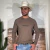 Camiseta Térmica Texas Farm Masculina UV50+ ML Marrom Caqui - UVM007 - comprar online