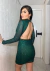 VESTIDO CURTO M/L EM PAETE VERDE - Country Style | Loja Online de Moda Country Masculina e Feminina