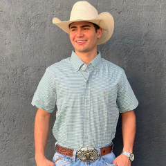 CAMISA TEXAS FARM MASC XADREZ M/C - CAC642