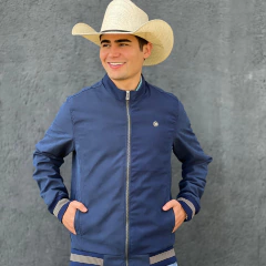 JAQUETA WRANGLER BOMBER MASCULINA MARINHO - WM9610MA