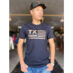 CAMISETA TEXAS FARM MASC PRETO - CM353