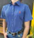 CAMISETE FEMININA COUNTRY WAY AZUL MARINHO MANGA CURTA