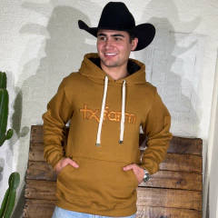 Moletom Texas Farm Bordado Caramelo - MT144 - comprar online