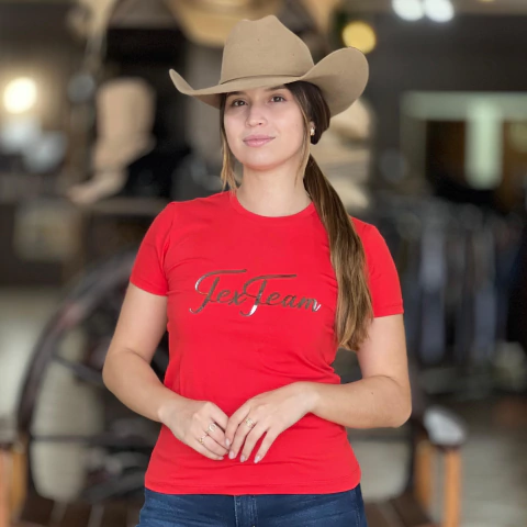 BLUSINHA TEX TEAM VERMELHA - II