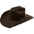 Chapéu Ariat Feltro 2X Premium Chocolate - A7520047 - loja online