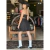 CONJUNTO FRANJAS MARINA - PRETO - comprar online